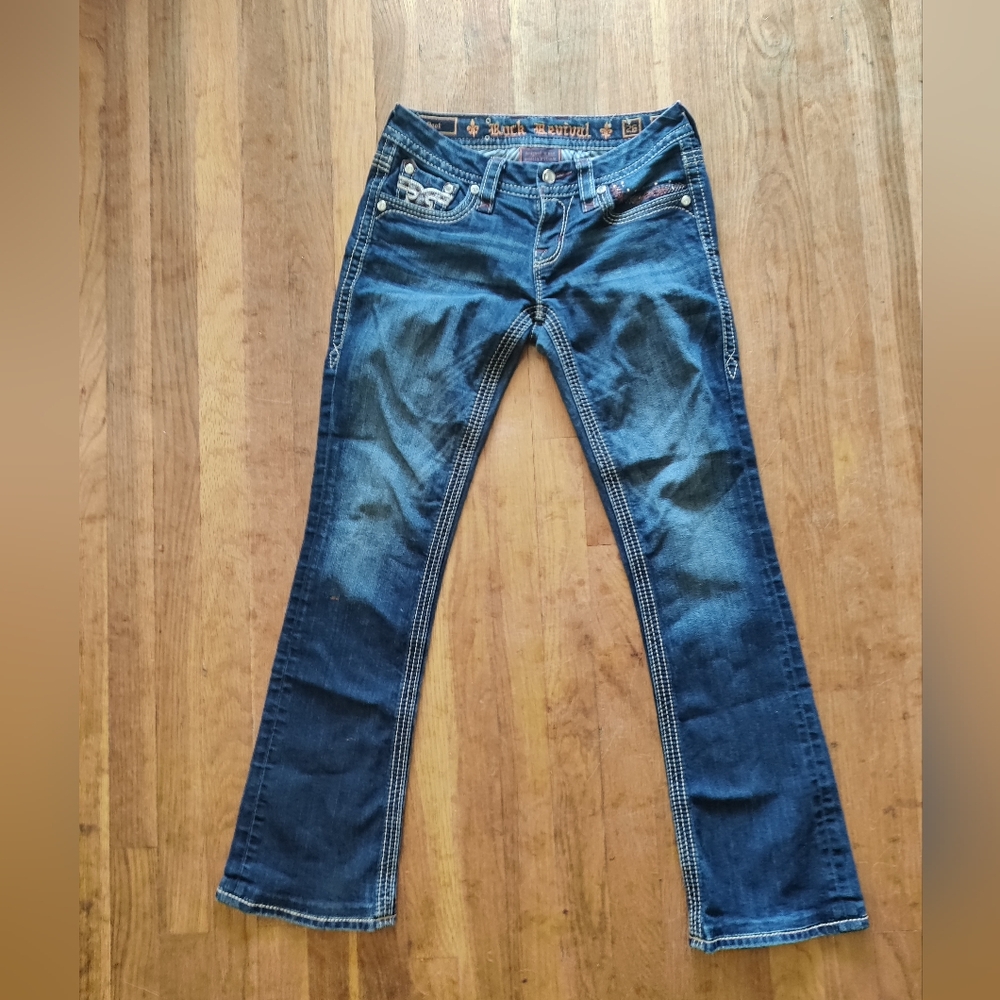 ROCK REVIVAL Betty Boot cut Denim jeans Women's size 26